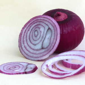 sliced onion