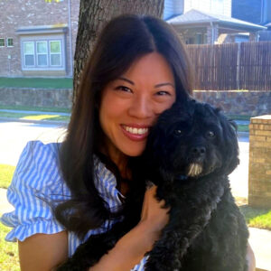 DOG WALKER WITH DOG PCPSI DALLAS METROPLEX