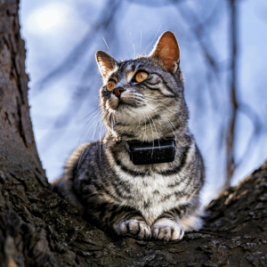 cat wearing GPS collar Dallas - Why Pet Gadgets Can't Replace a Professional Pet Sitter